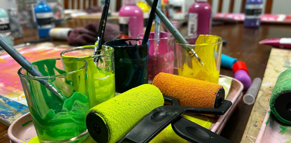 Our Kids’ Class is all about having fun with art!